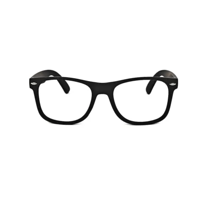 Women's Classic Black Wayfarer Eyeglasses - Hình 2