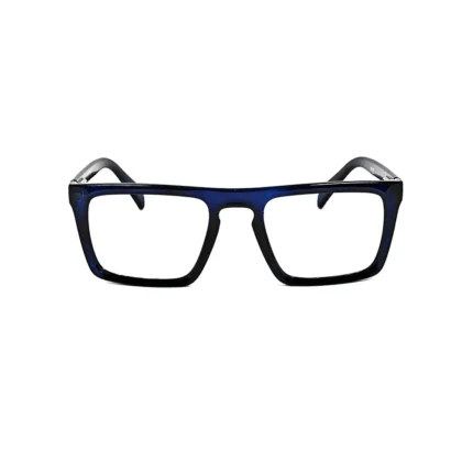 Men's Midnight Blue Square Eyeglasses