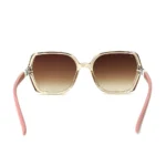 Women's Elegant Oversized Hexagon Sunglasses - Hình 7