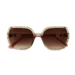 Women's Elegant Oversized Hexagon Sunglasses - Hình 9