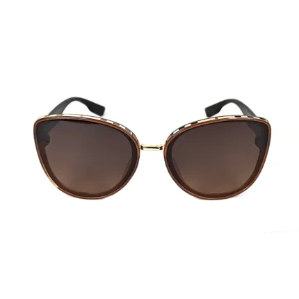 Chic Plaid Cat Eye Sunglasses - Hình 2