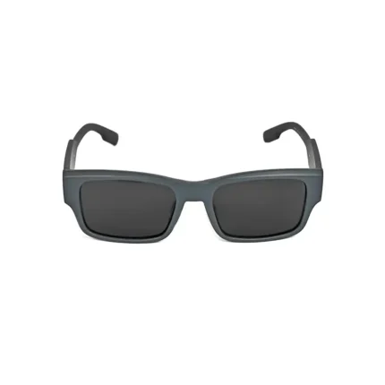 Women's Sleek Grey Rectangular Sunglasses - Hình 2