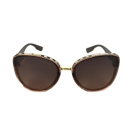 Women's Plaid Cat Eye Sunglasses - Hình 2