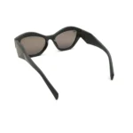 Avant-Garde Black Cat-Eye Sunglasses - Hình 5