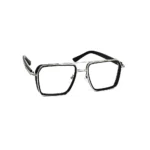 Avant-Garde Square Eyeglasses - Hình 4