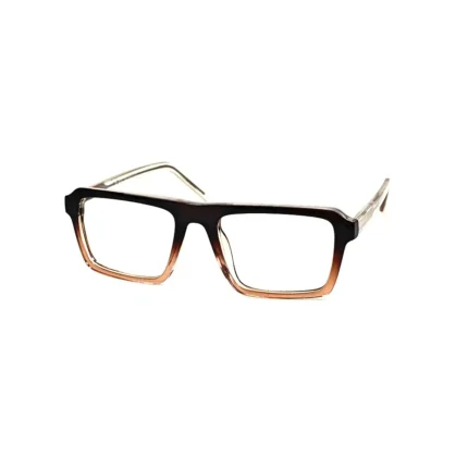 Women's Two-Tone Square Eyeglasses - Hình 2