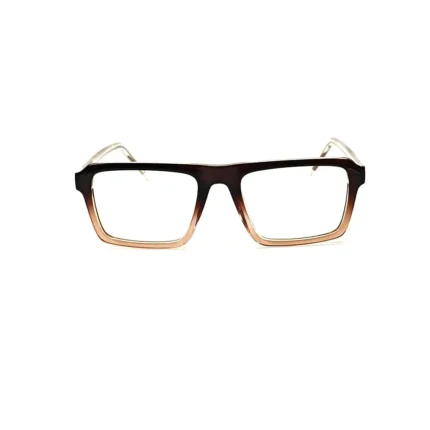 Women's Two-Tone Square Eyeglasses