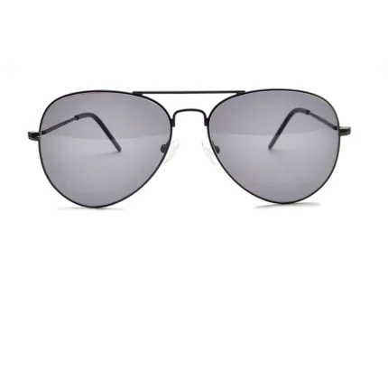 Women's Stealth Black Aviator Sunglasses - Hình 2