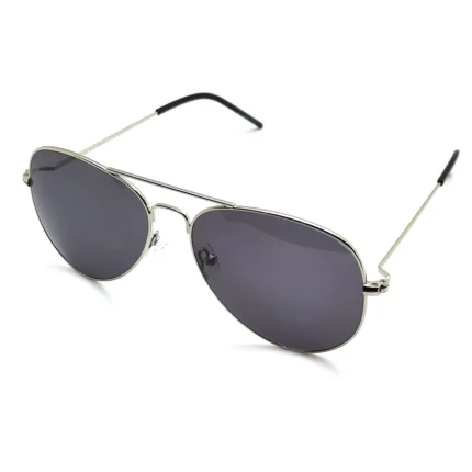 Women's Timeless Silver Aviator Sunglasses