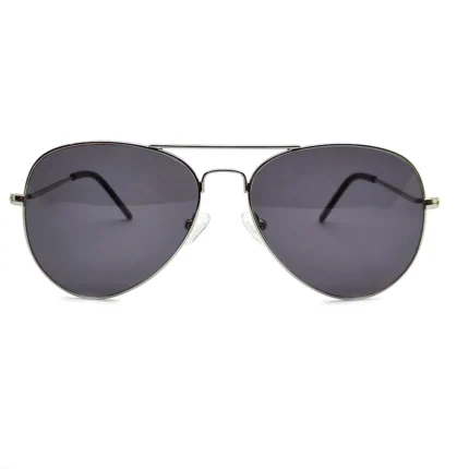 Women's Timeless Silver Aviator Sunglasses - Hình 2