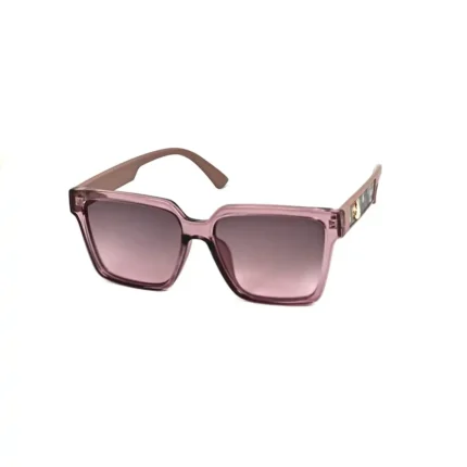 Women's Mauve Square Sunglasses - Hình 2