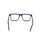 Bold Blue Rectangular Eyeglasses - Hình 6