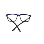 Bold Blue Rectangular Eyeglasses - Hình 7