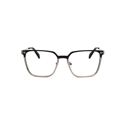 Men's Two-Tone Square Eyeglasses