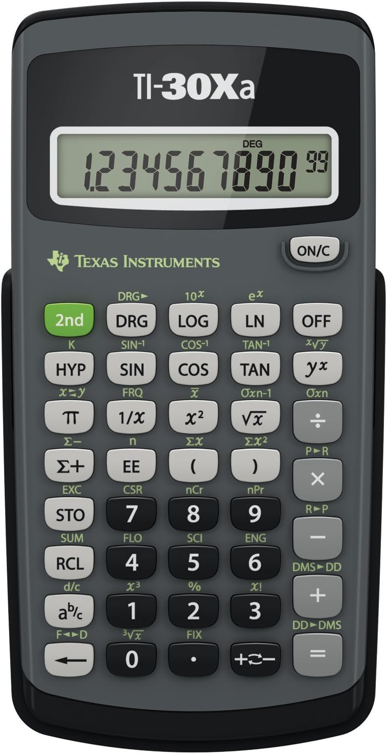 Scientific Calculator for Students — 1-Line Display