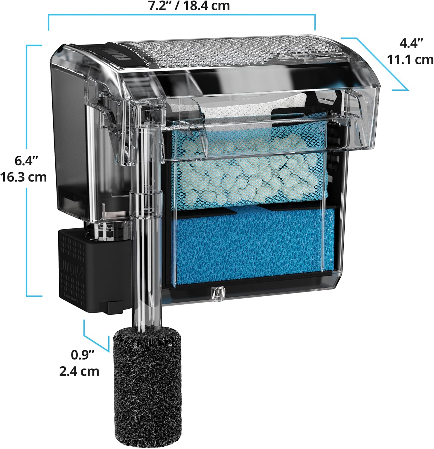 Fluval AquaClear 50 HOB Filter - Hình 2