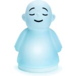Zen-Inspired Blue Monk Breathing Light for Relaxation