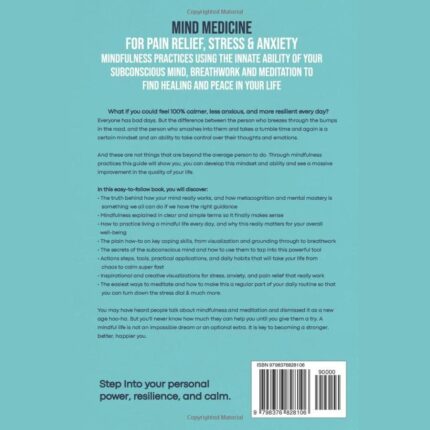 Mind Medicine Pain Relief Book – Mind Medicine for Pain Relief, Stress — view 2