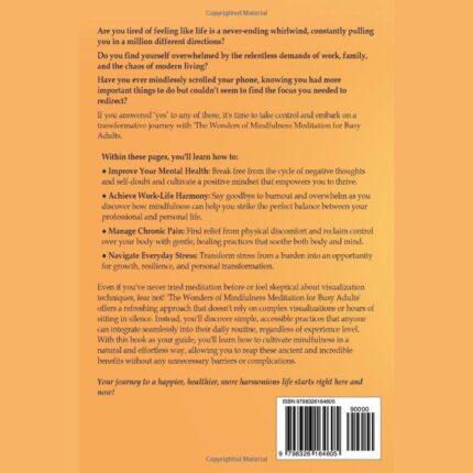 Mindfulness Meditation for Busy Adults Book – The Wonders of — view 2