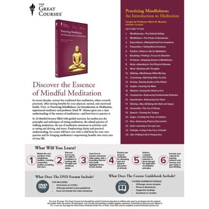 Practicing Mindfulness Course Dvd – Mindful Meditation Course DVD — view 2