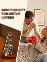 LED Guitar Pick Display Stand – LED Guitar Headstock Pick Display with — view 8