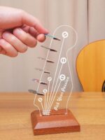 LED Guitar Pick Display Stand – LED Guitar Headstock Pick Display with — view 5