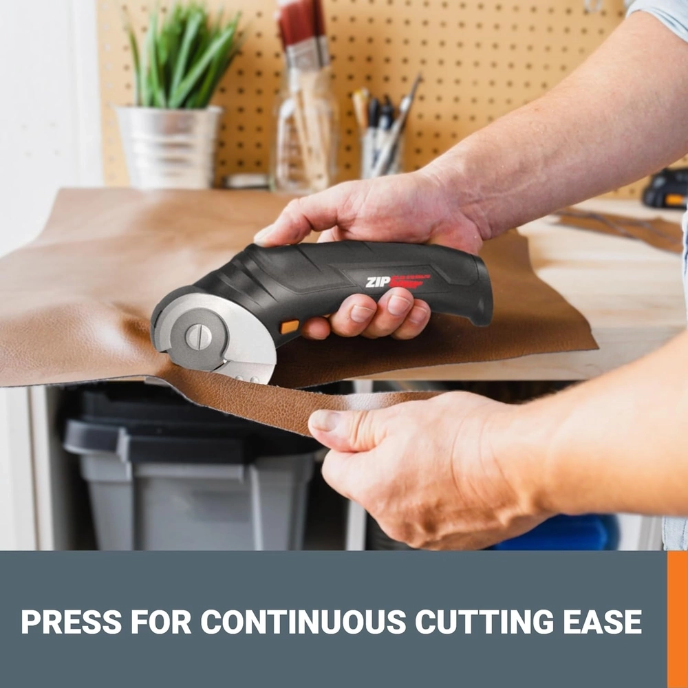 Cordless Electric Rotary Cutter with Storage Case — view 7
