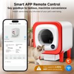 Smart Self-Cleaning Cat Litter Box with APP Control & Odor Filter — view 2