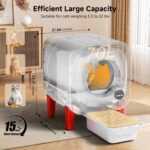 Smart Self-Cleaning Cat Litter Box with APP Control & Odor Filter — view 3