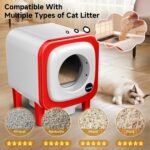 Smart Self-Cleaning Cat Litter Box with APP Control & Odor Filter — view 5