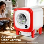 Smart Self-Cleaning Cat Litter Box with APP Control & Odor Filter — view 6