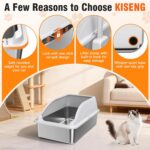 XL Top Entry Litter Box with Angled Filter & Scoop — view 9