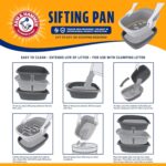 Arm & Hammer Sifting Litter Pan System for Easy Cleaning — view 4