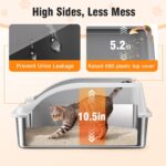 XL Cat Litter Boxes 2-Pack – 2-Pack XL Cat Litter Boxes with High — view 5