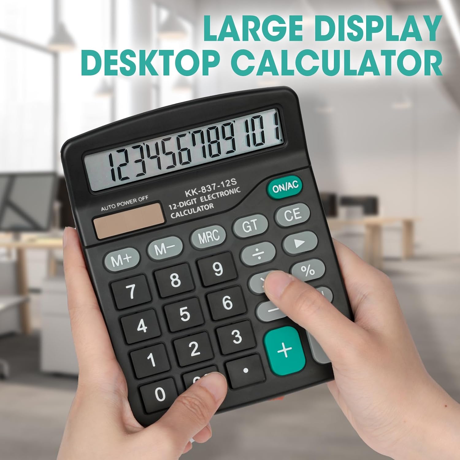 KK-837-12S Desktop Calculator 6-Pack - Hình 6
