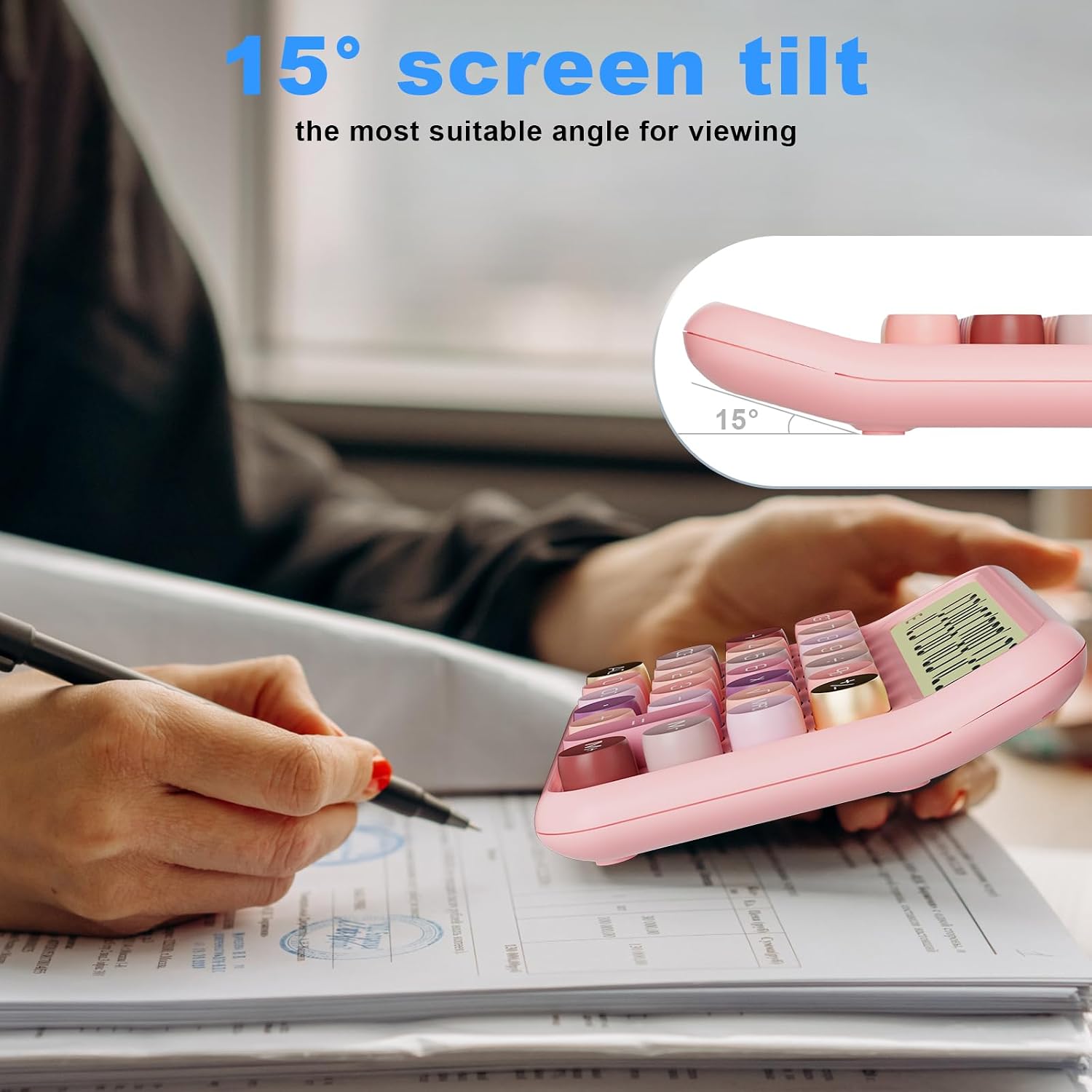 Cute Pink Calculator - Hình 5