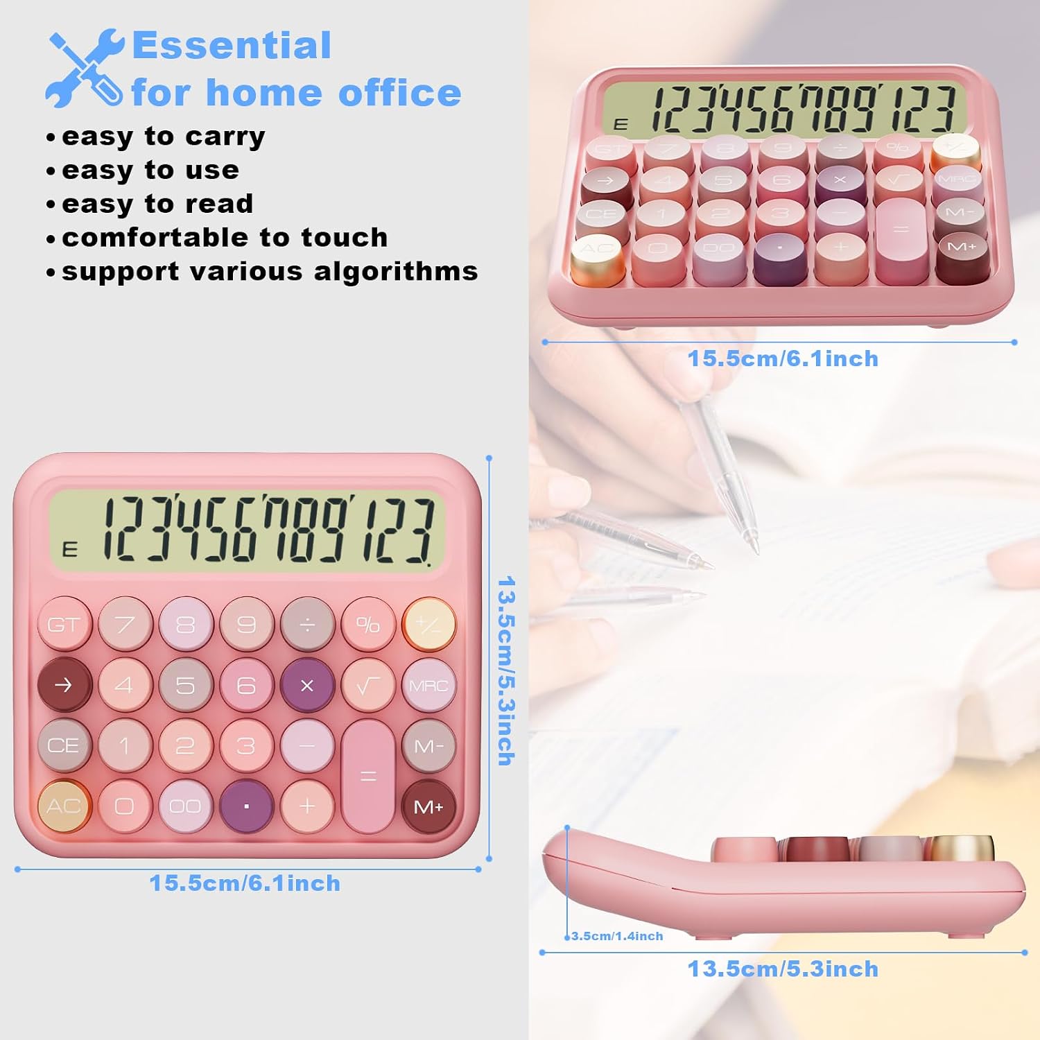 Cute Pink Calculator - Hình 2