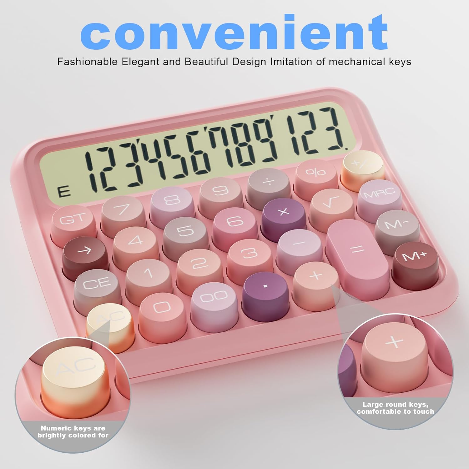 Cute Pink Calculator - Hình 4