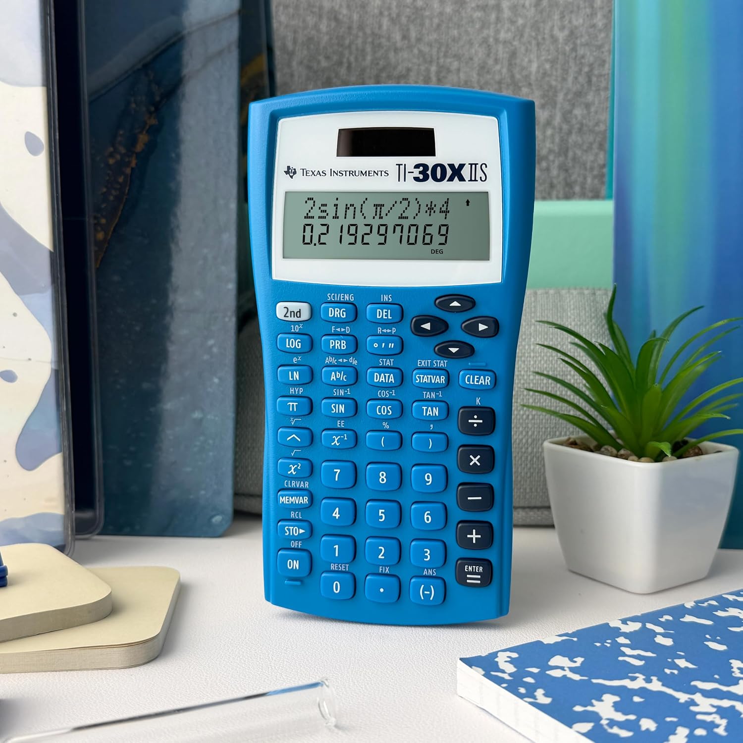 Texas Instruments TI-30X IIS Blue - Hình 4