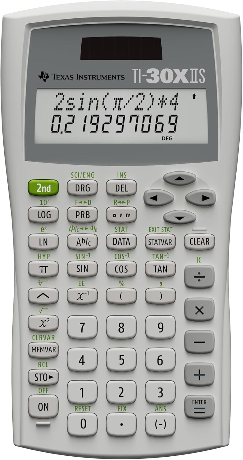 Texas Instruments TI-30X IIS Blue - Hình 8