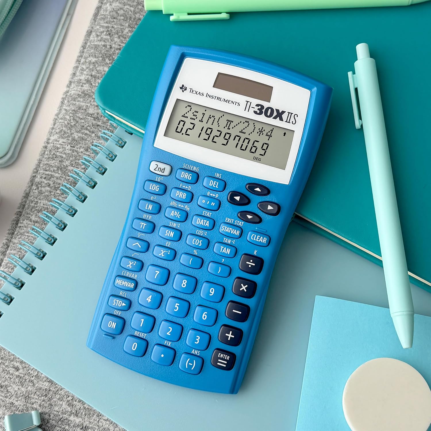 Texas Instruments TI-30X IIS Blue - Hình 3