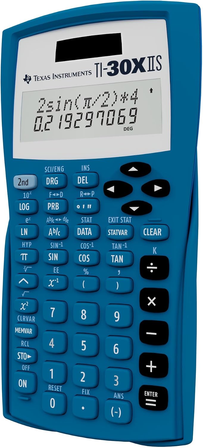 Texas Instruments TI-30X IIS Blue - Hình 2