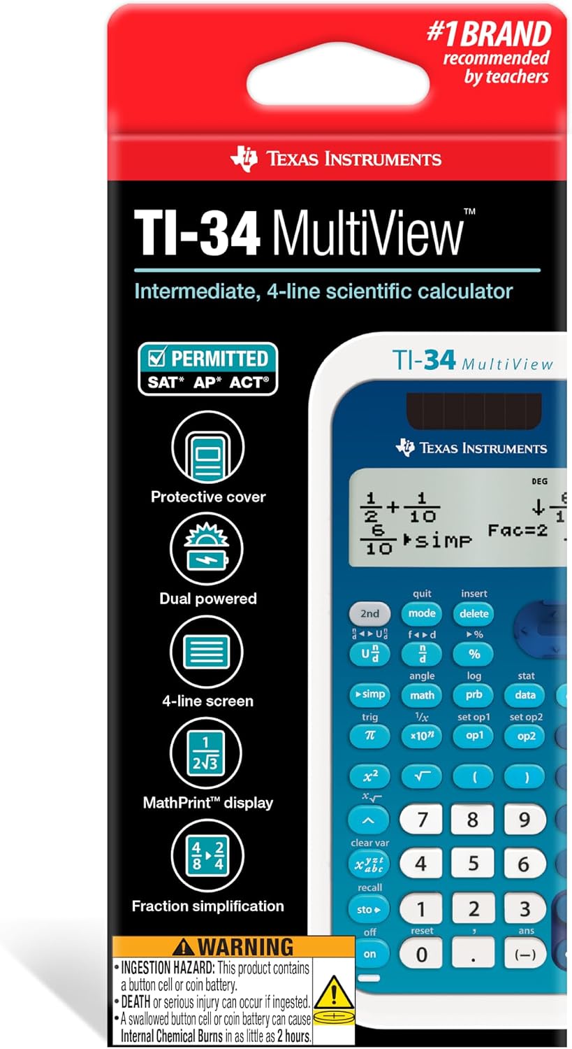 Texas Instruments TI-34 MultiView - Hình 5