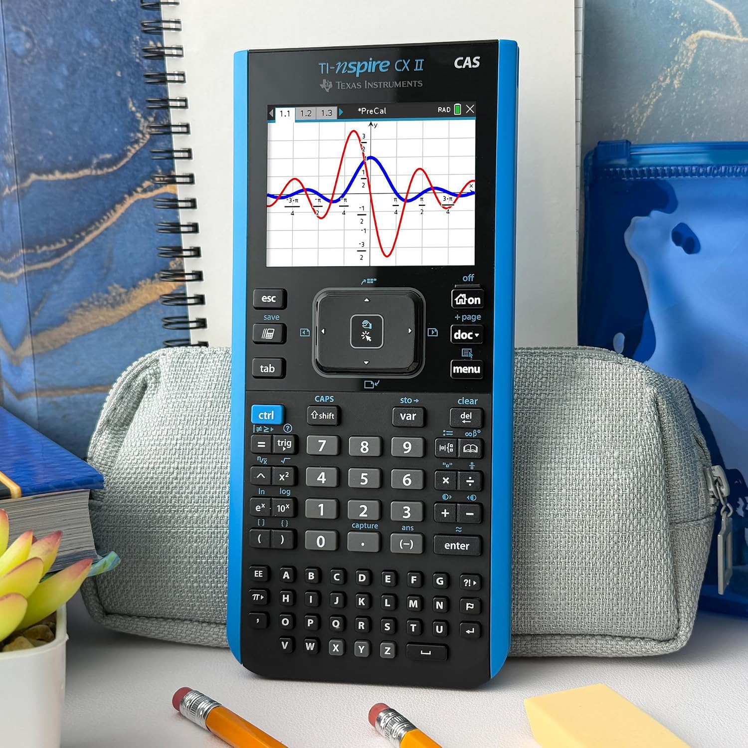 TI-Nspire CX II CAS Graphing Calculator - Hình 4