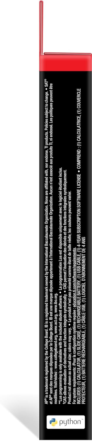 TI-Nspire CX II CAS Graphing Calculator - Hình 8