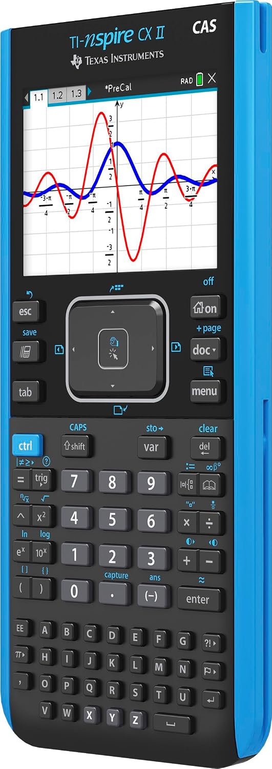 TI-Nspire CX II CAS Graphing Calculator - Hình 5
