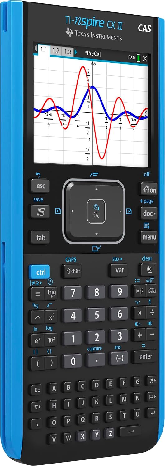 TI-Nspire CX II CAS Graphing Calculator - Hình 2