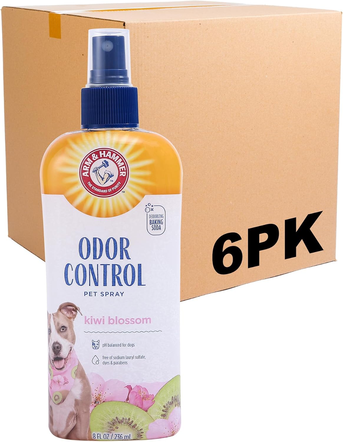Arm & Hammer Super Deodorizing Dog Spray, Kiwi Blossom, 8 Fl Oz | pH-balanced, paraben-free formula for daily use on wet or dry coats, ideal between grooming and after walks or play - Image 10