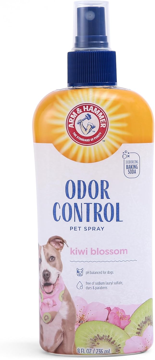 Arm & Hammer Super Deodorizing Dog Spray, Kiwi Blossom, 8 Fl Oz | pH-balanced, paraben-free formula for daily use on wet or dry coats, ideal between grooming and after walks or play - Image 9