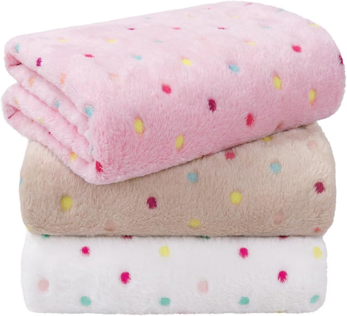 LINENLUX Dog Blankets 3-Pack, Super Soft Fluffy Fleece Pet Throw Warm | Premium flannel fleece pet throw for cats, puppies. Cozy warm for bed, crate, or couch naps; Dog Paw-3pcs 23x16 inch - Image 13